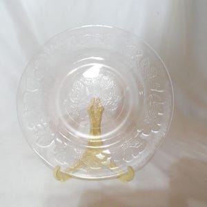 Vintage Macbeth Evans Pink Glass, Depression Glass Choice:  Dogwood Saucer, Dessert Plate, 1920s-30s