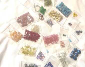 1 lb. Assorted Glass Bead Lot