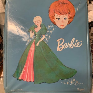 Vintage Mattel, Inc. 1996 Barbie Case Storage Carry Clothing