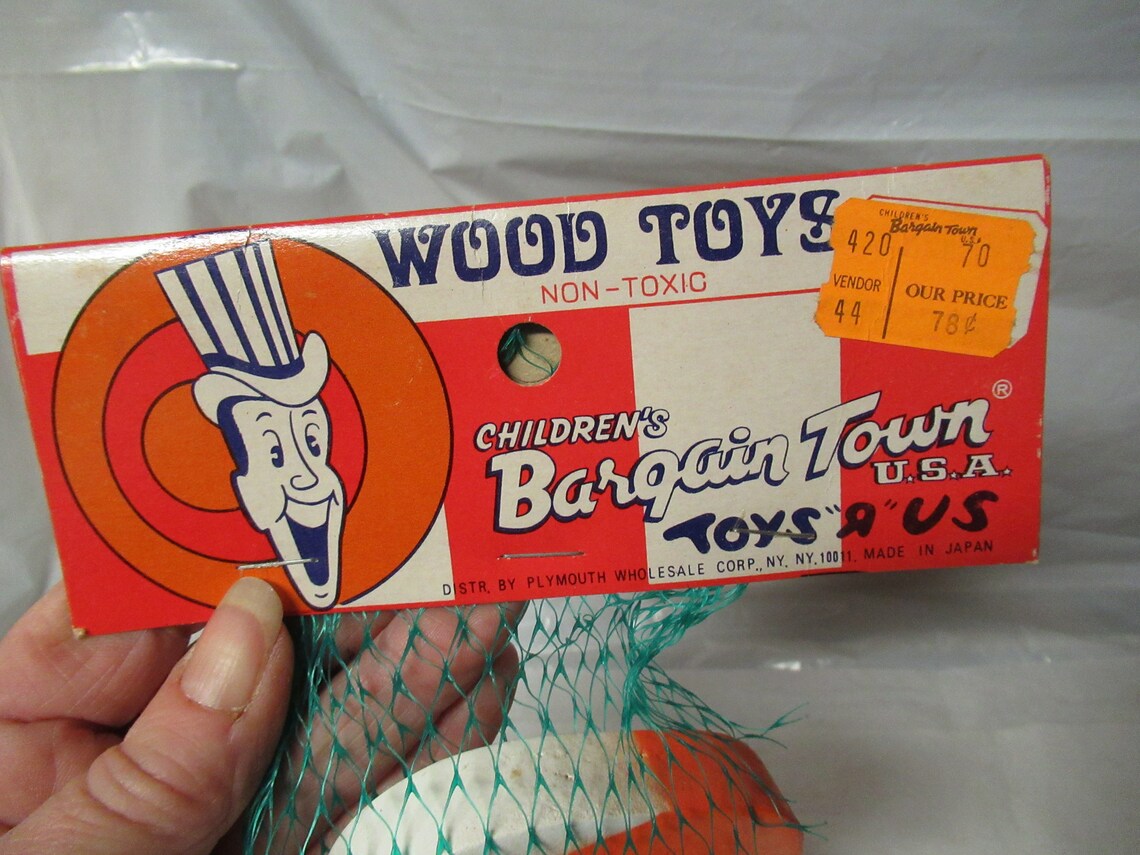 Vintage 1950s to 1960s 1 Toys R Us Bargain Town Made in Etsy