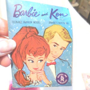 Vintage Barbie Doll Booklets Small Barbie & Ken or Tammy 1960s Mattel, Inc. Toymakers Tammy by Ideal Purchasing Doll Clothing Choice