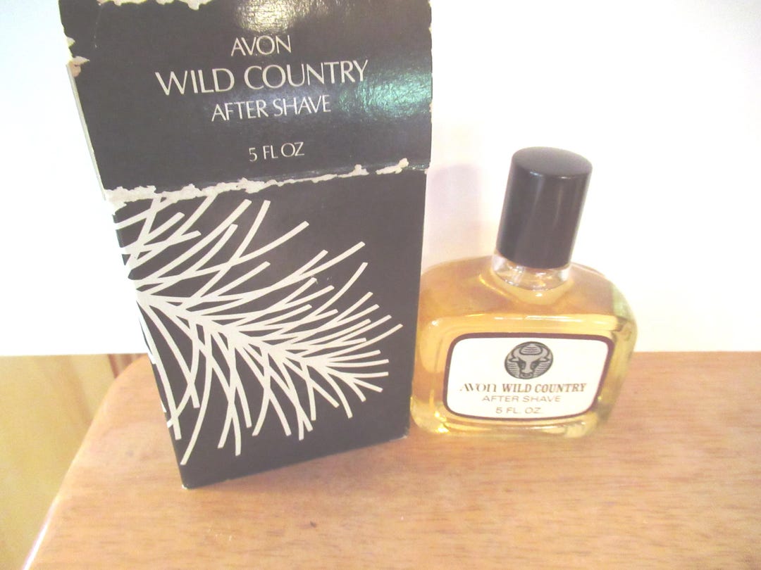 Colonia Wild Country Musk Wild Country Avon After Shave Vintage