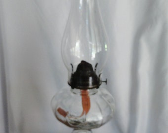 Vintage E & M Co. Venus Hurricane or Kerosene Lamp Oil Lamp Colonial Decor Tall Farmhouse or Country Home Decor Outage Light 1930s 1940s