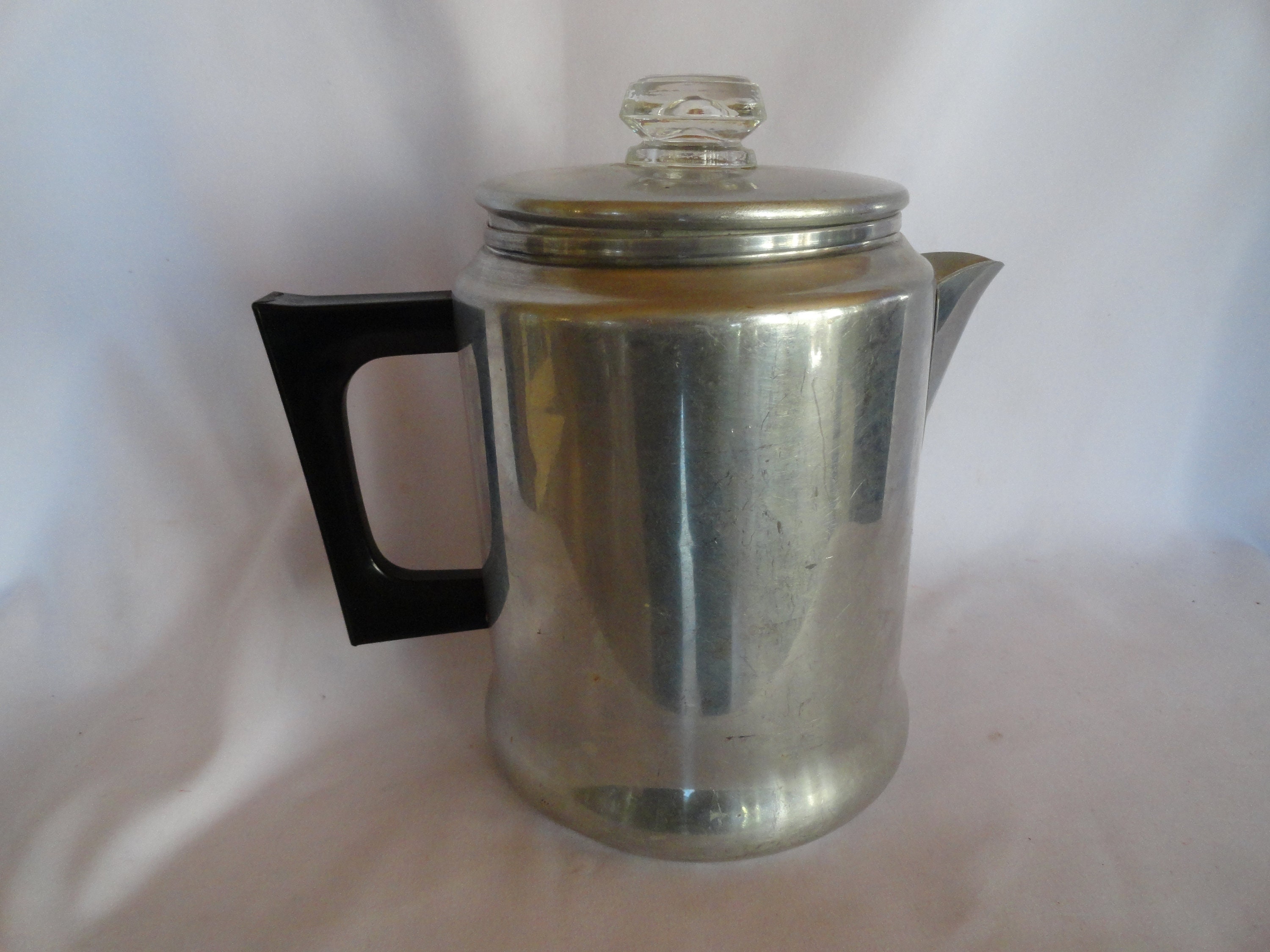 Vintage Swirl Mixer Measure Aluminum Measuring Cup With Lid Graduated Mid  Century Kitchen Decor 6651 