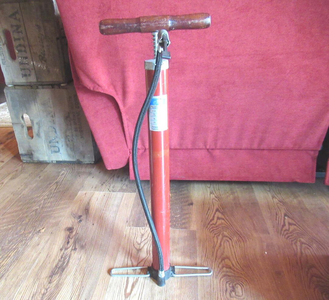 Pompe à Vélo Ancienne ADP – Laiton/cuivre – France 1930 Vintage