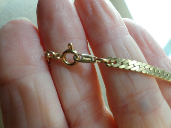 Vintage Women's Crown Trifari Chain Necklace Gold… - image 6