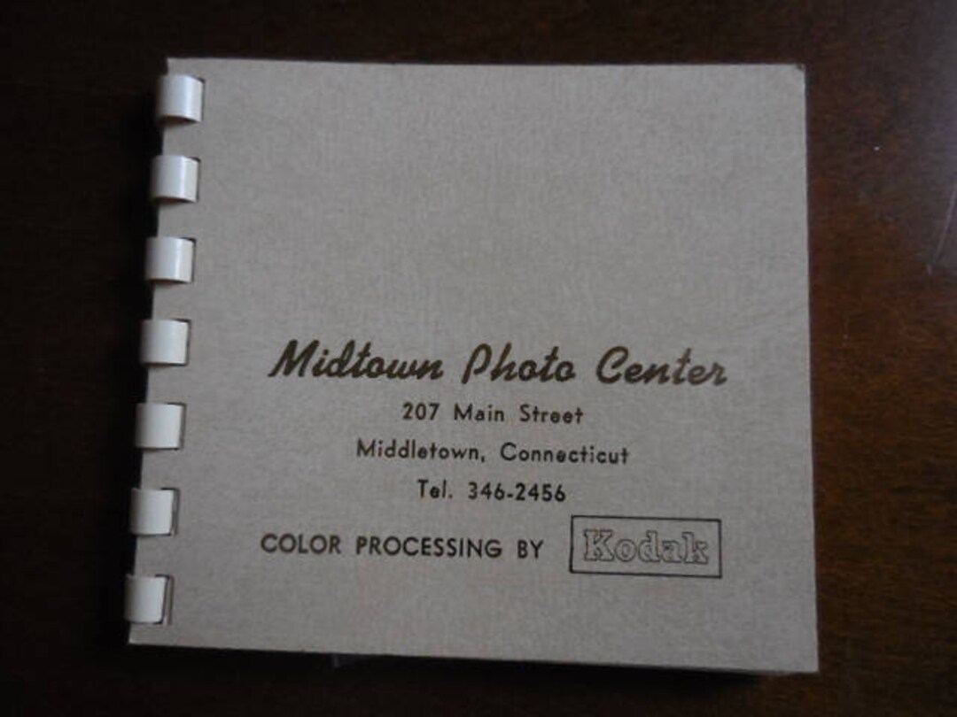 Vintage Photo Book Square Picture Book Holson Wilton, Ct. USA Midtown ...