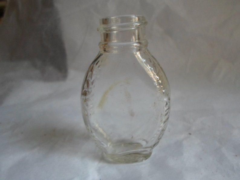 Vintage 1950s to 1960s 1 Bayer Baby Aspirin Bottle Clear Etsy