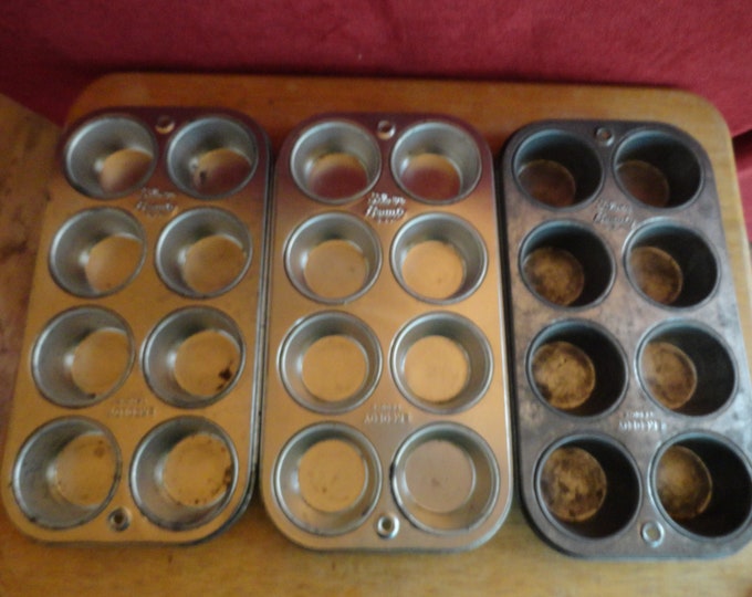 Vintage 1950s/1960s Ekcoloy T8008 Silver Beauty Bakeware 8 Small