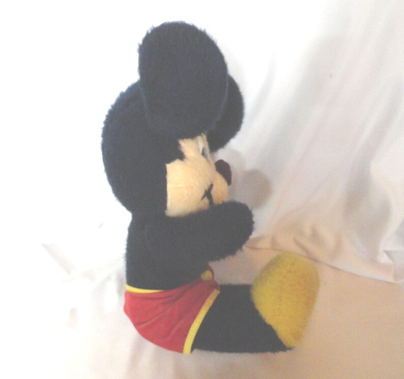 Vintage Mickey Mouse Plushy, Stuffed Toy, California Stuffed Toys, 1972-1974 image 3