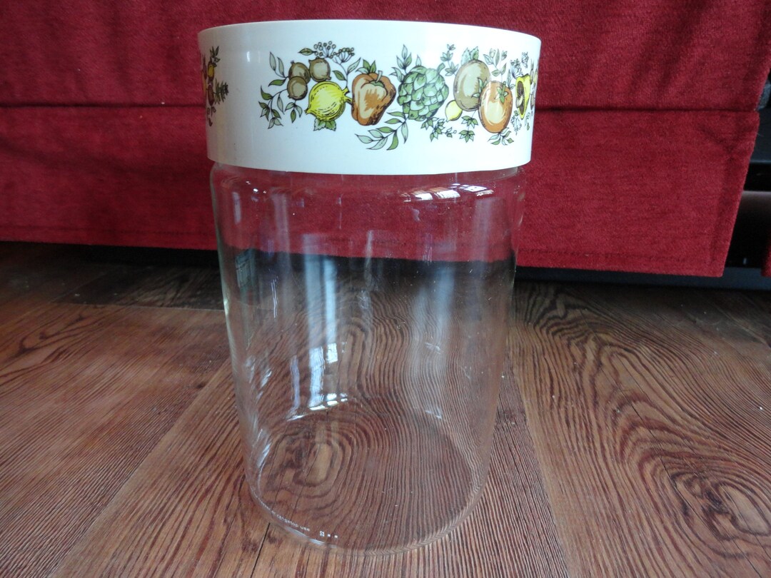 Pyrex Dog Vintage Pyrex Ware Store & See Container Canister Clear White 1970s ...