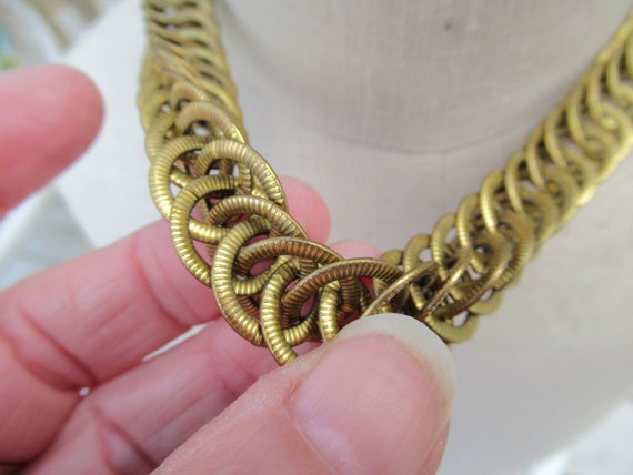 Vintage Women's Chunky Large Linked Chain Necklac… - image 7