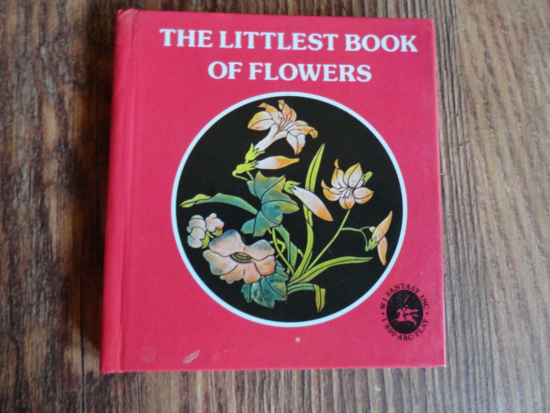 Vintage 1990s Edition the Littlest Book of Flowers - Etsy