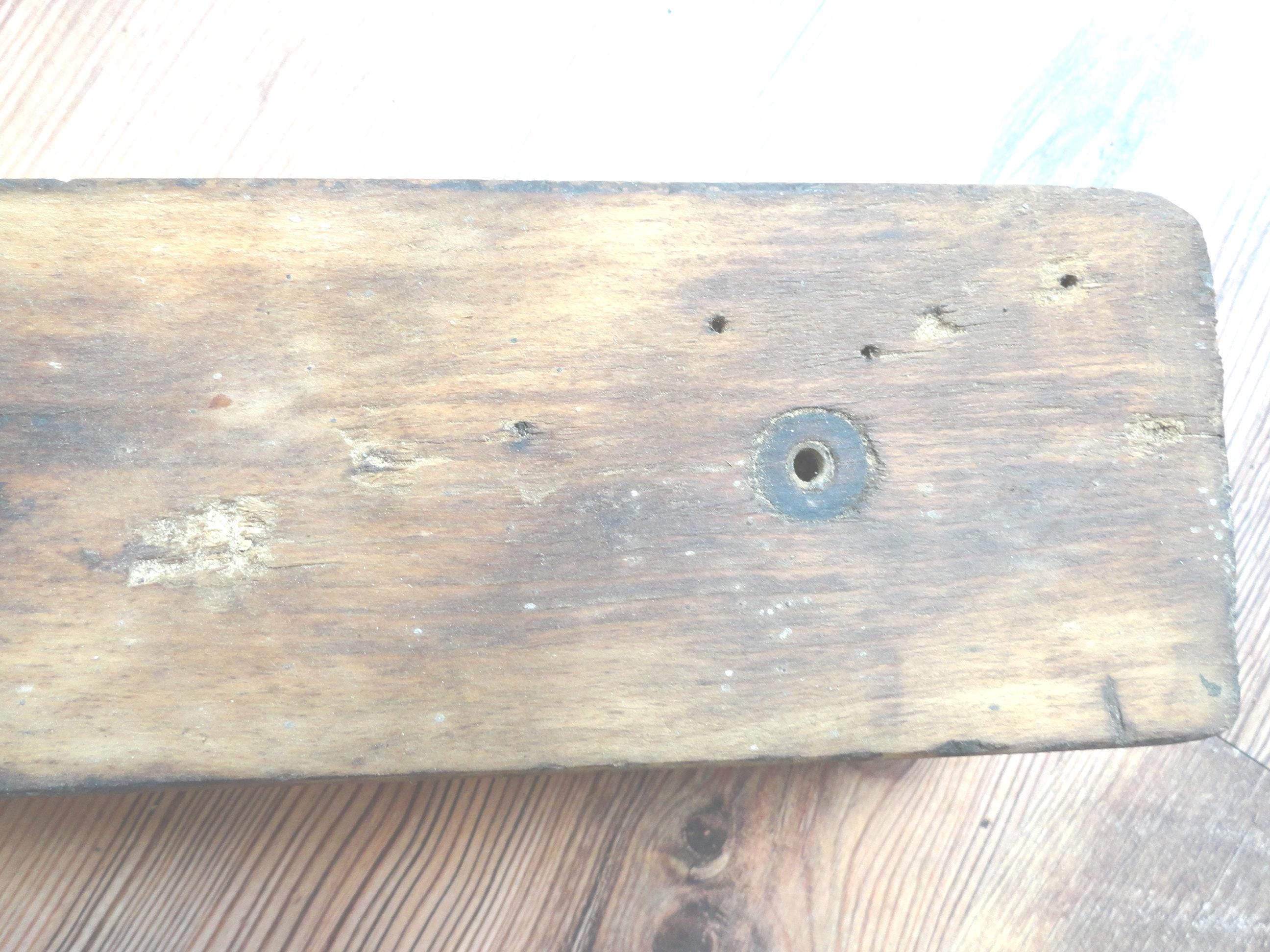 Antique Large Wooden Hand Planer Primitive Ohio Tool Co