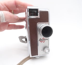 Vintage 8mm Movie Camera Revere Eight Magazine Cine Eight Model