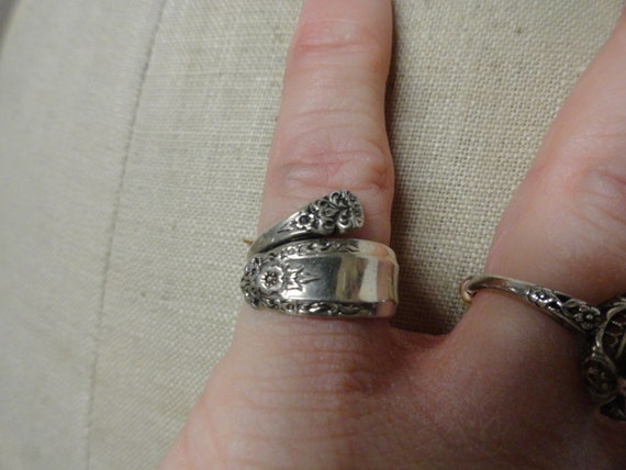 Vintage Women's or Girl's Sterling Silver Small S… - image 7