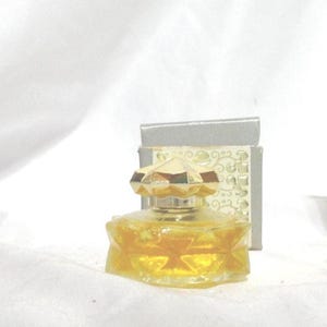 Vintage Avon Miniature Perfume Decanter Charisma 1960s 1970s Small Glass Bottle