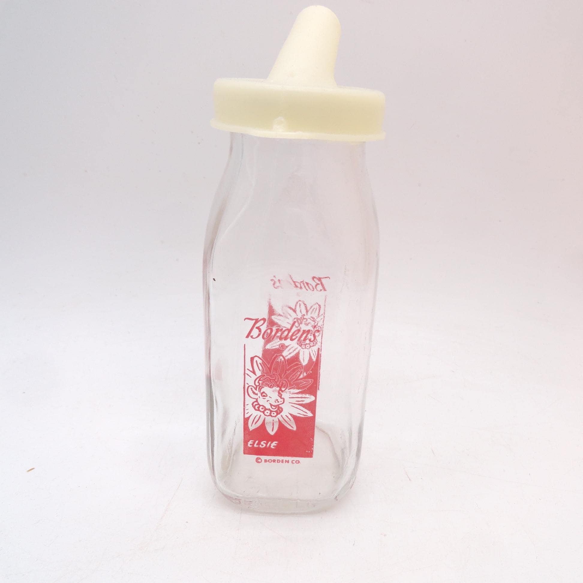Vintage Bordens Milk Bottle - Etsy