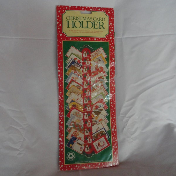 Cardboard Christmas Card Holder Etsy