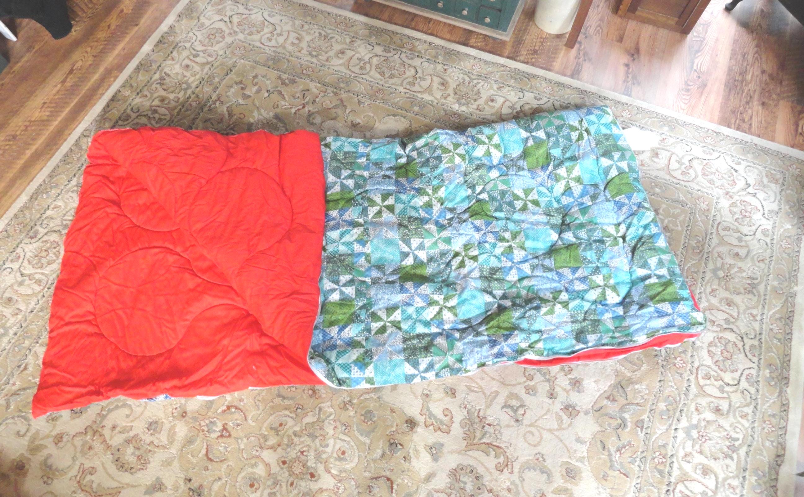 Vintage 70s Floral Sleeping Bag - Etsy