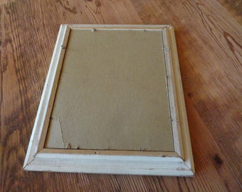 Vintage White Wooden Picture Frame Photo Frame Cream Color