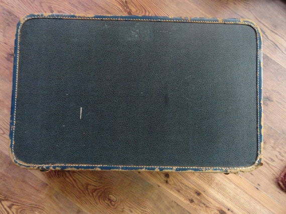 Vintage Blue Skyway Hard Shell Suitcase Luggage N… - image 1