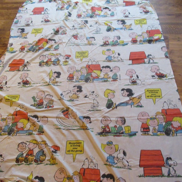 Peanuts Sheets 1971 Etsy