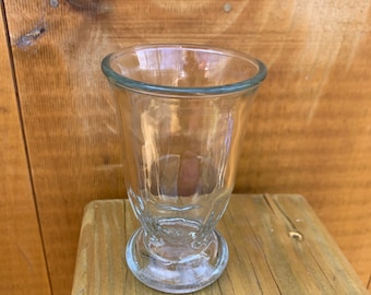 Vintage Shrimp Glass, Clear, Small Juice 1950s-60s
