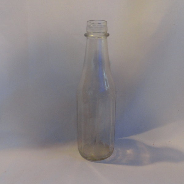 Glass Ketchup Bottle Etsy