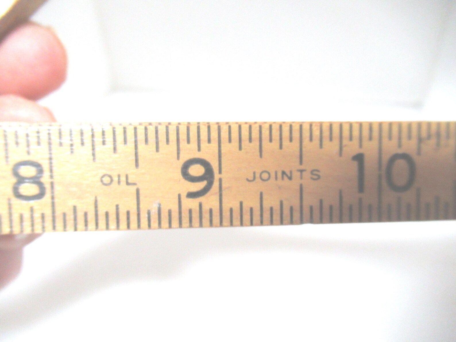 End Up Ruler Vintage Lufkin Red End Extension Rule, Wooden Ruler, X46, Not Perfect ...