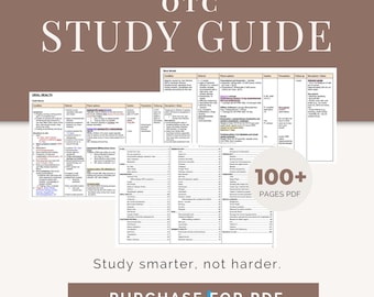 Pharmacy Primary Healthcare Guide | 100+ Pages OTC Study Notes PDF