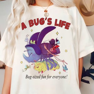 Retro A Bug's Life Shirt, P.T. Flea's Circus Tee, Disney Animal Kingdom Bug's Land Family, Heimlich Flik Hopper Gift, Walt Disney World
