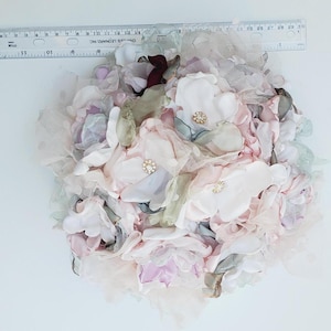 Wedding Cake Topper, Flower Topper, Bridal Shower Decorations, Anniversary Birthday Party Cake Toppers, Wedding Floral Decorations