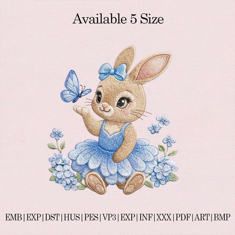 Blue Bunny Dress - Etsy