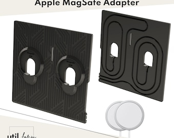 トヨタ4ランナー（第6世代）用Apple MagSafe対応ダブルアダプター：STL 3MFファイル（デジタルダウンロード）