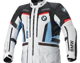 Giacca da moto BMW Motorrad GS Rallye Pro da uomo, giacca da motociclista per avventura e turismo, equipaggiamento di sicurezza stradale, giacca da moto BMW, il miglior regalo per lui