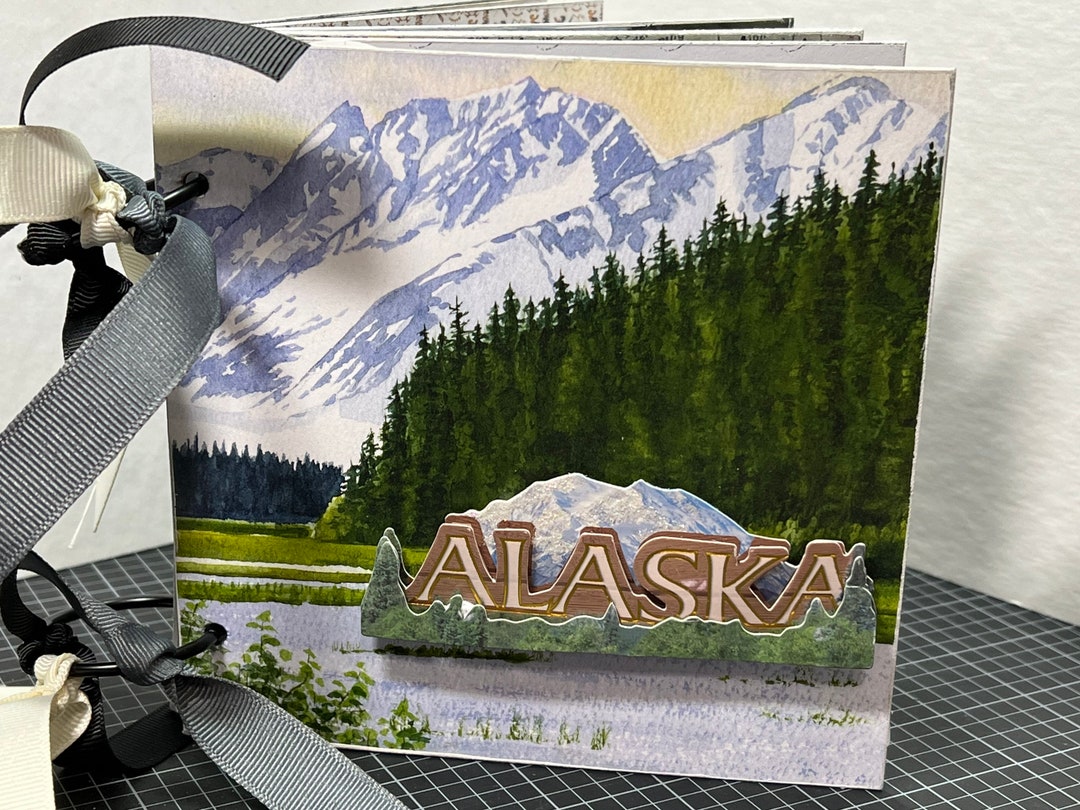 Kit Scrapbooking Thème Alaska - Papiers Et Stickers Cadeau Créatif (Polar Bear Gifts)