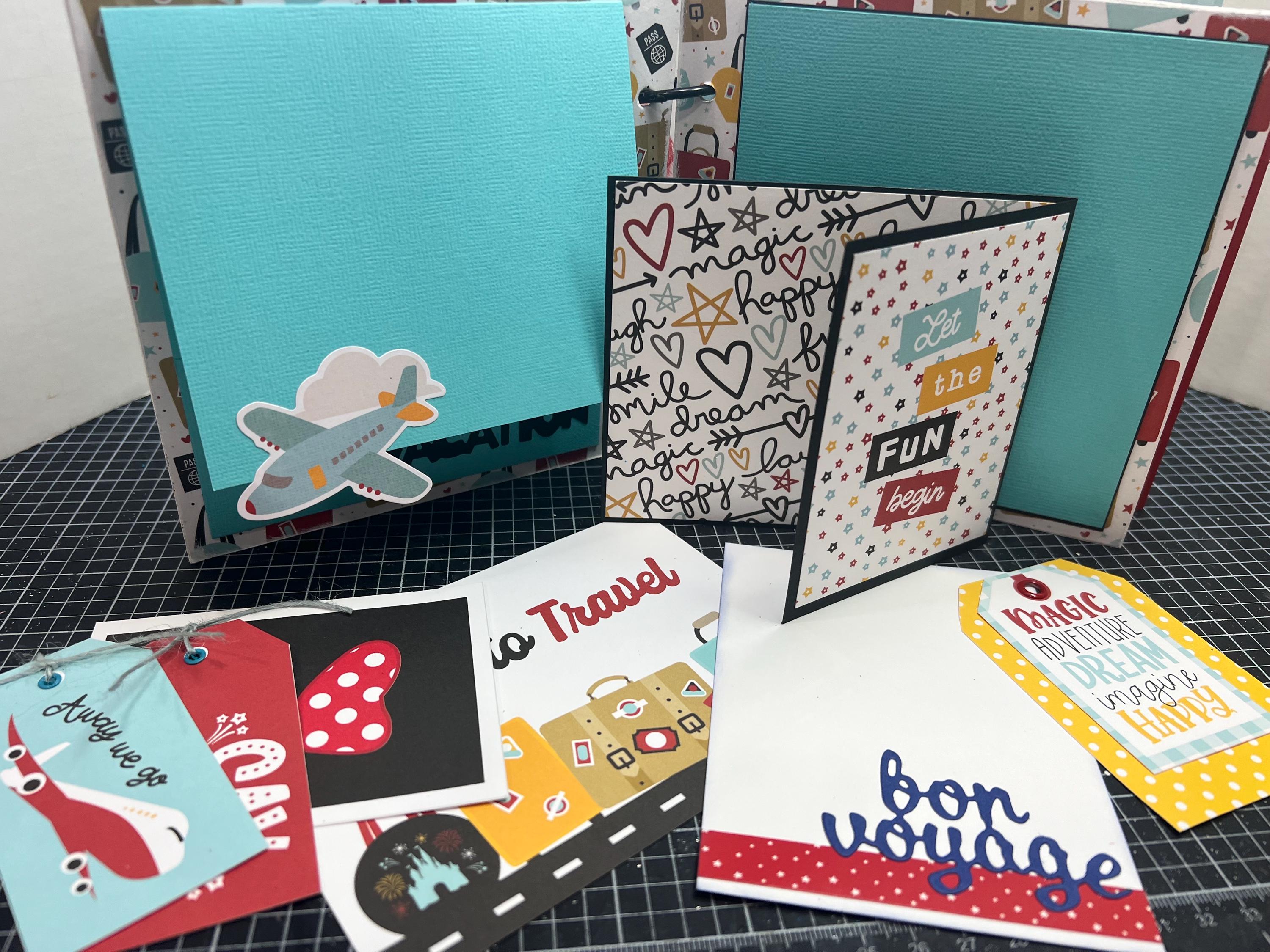Disney Cruise Scrapbook Premade Pages Chipboard Book- 6 X 6 Scrapbook ...