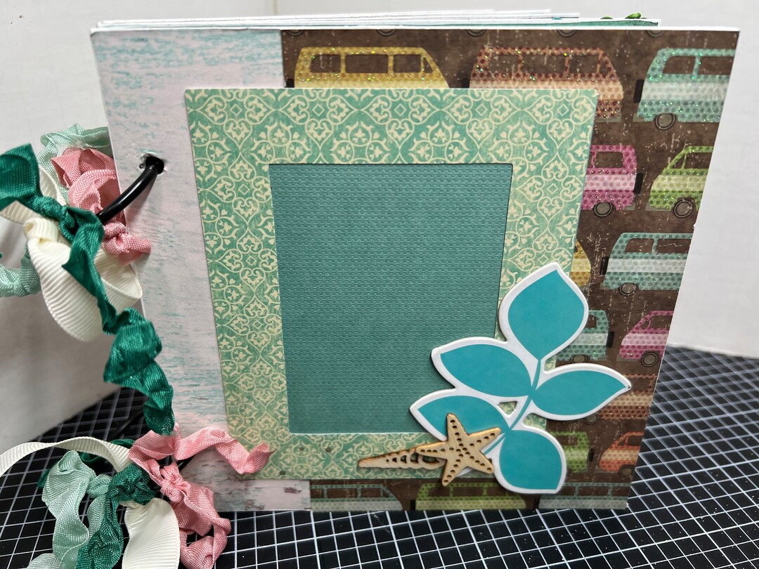 Hawaii Scrapbook Premade Pages Chipboard Book- 6 X 6 Scrapbook Album ...