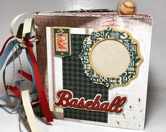 Album de baseball pages préfabriquées livre en aggloméré - mini album de baseball 6x6