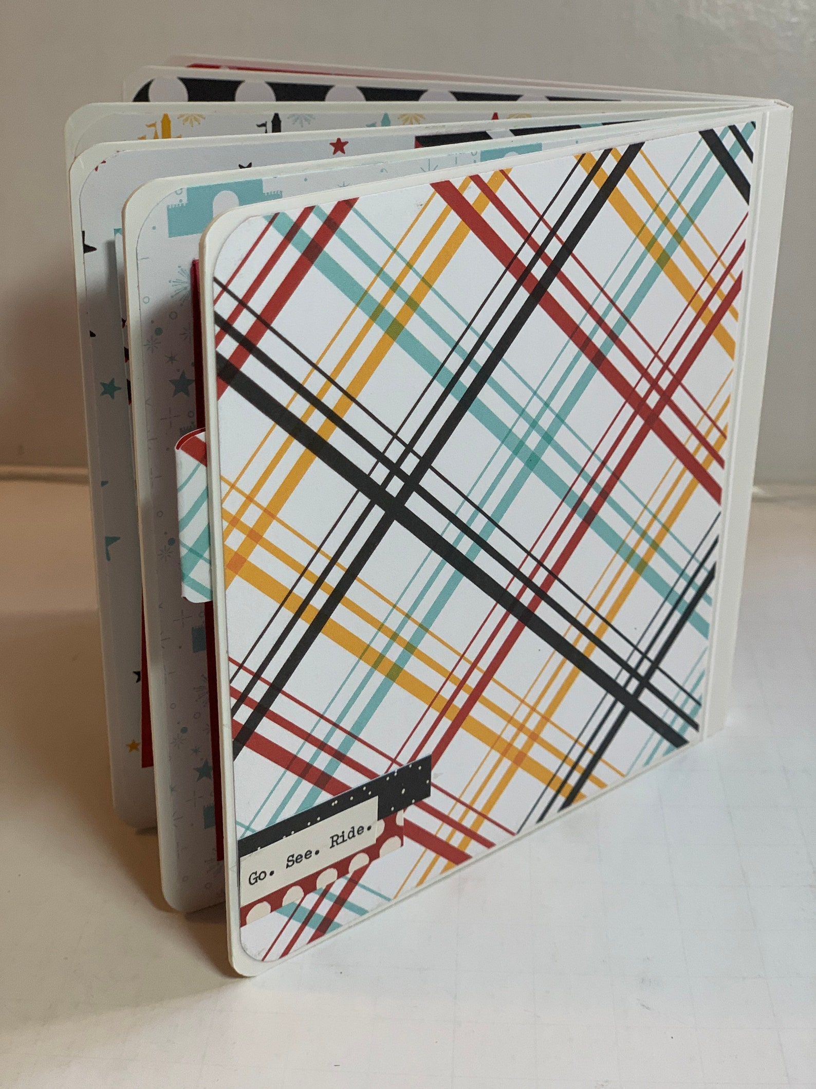 Disney Scrapbook Premade Pages Chipboard Scrapbook Mini Album Mickey ...