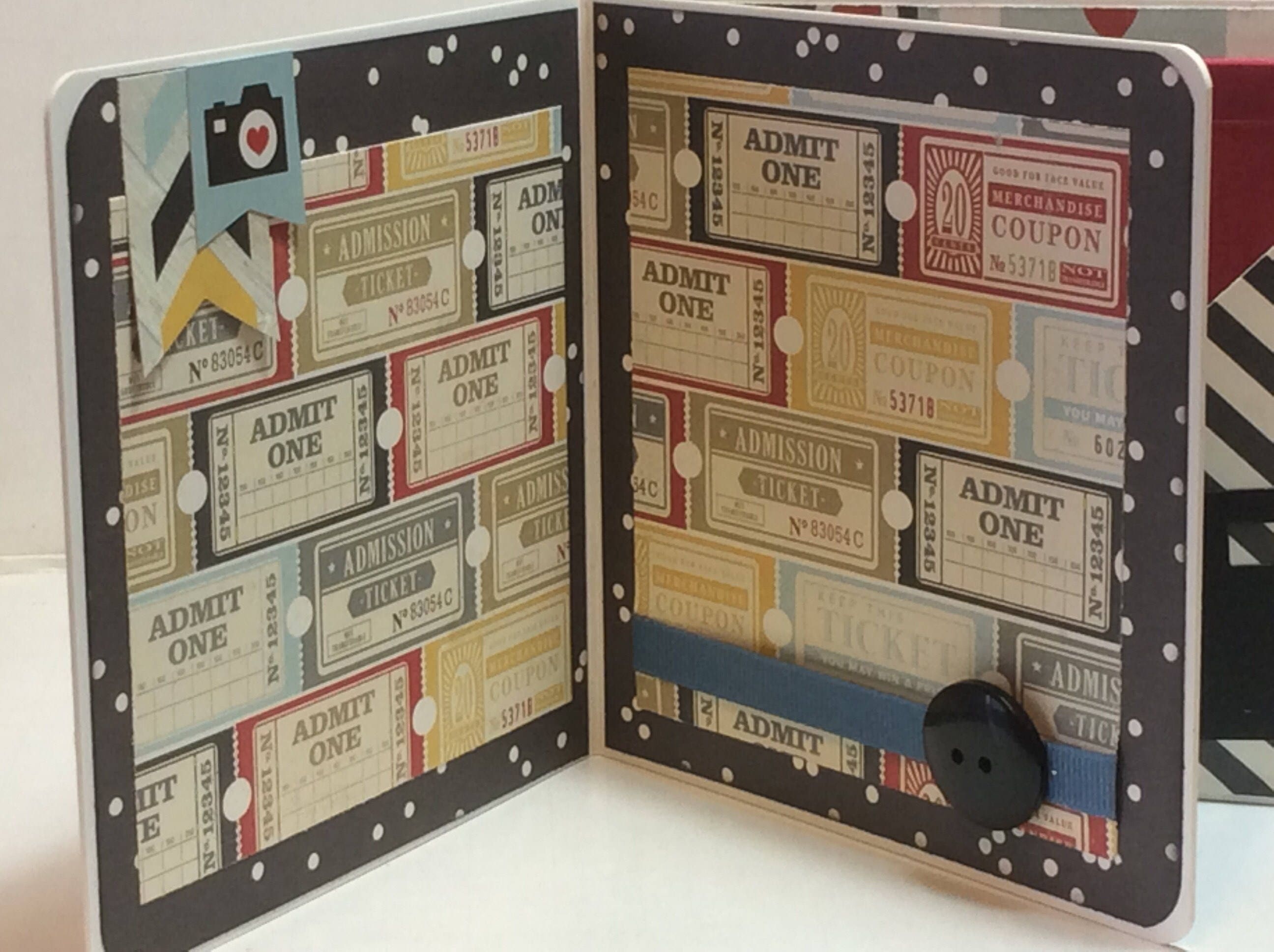 Disney Scrapbook Premade Pages Chipboard Scrapbook Mini Album Mickey ...