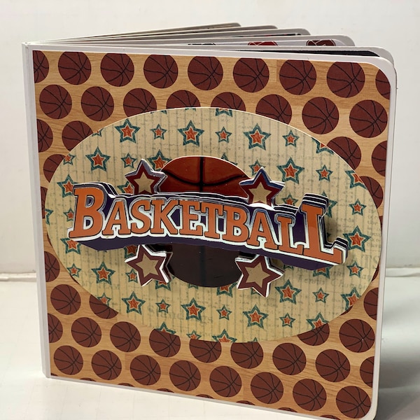 Basketball Scrapbook Etsy