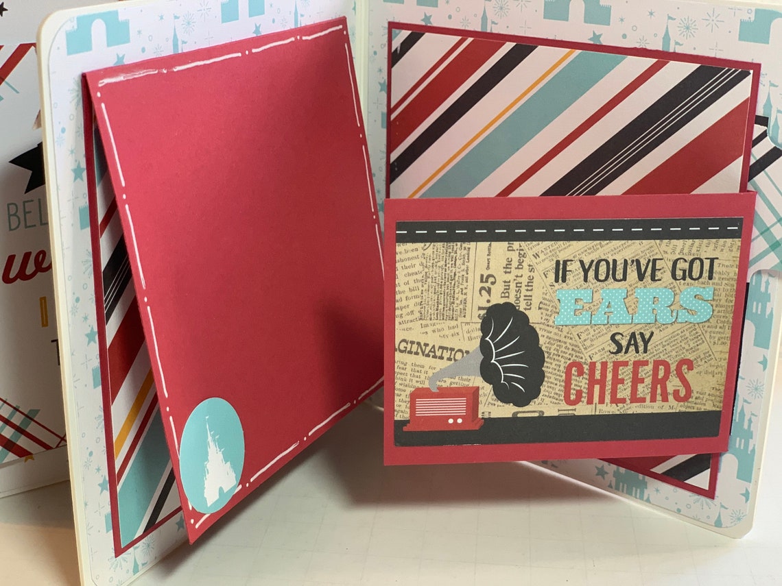Disney Scrapbook Premade Pages Chipboard Scrapbook Mini Album Mickey ...