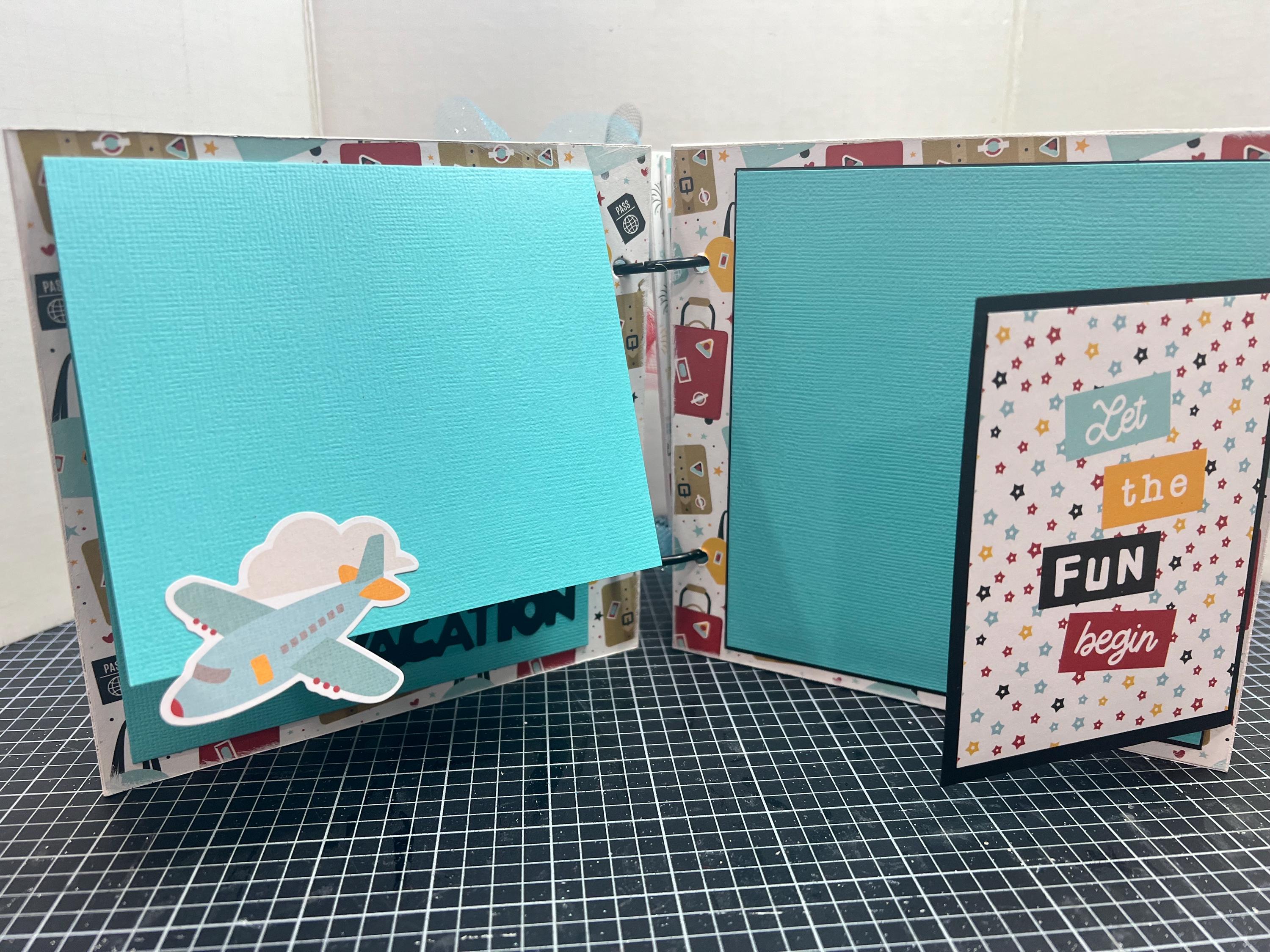Disney Cruise Scrapbook Premade Pages Chipboard Book- 6 X 6 Scrapbook ...
