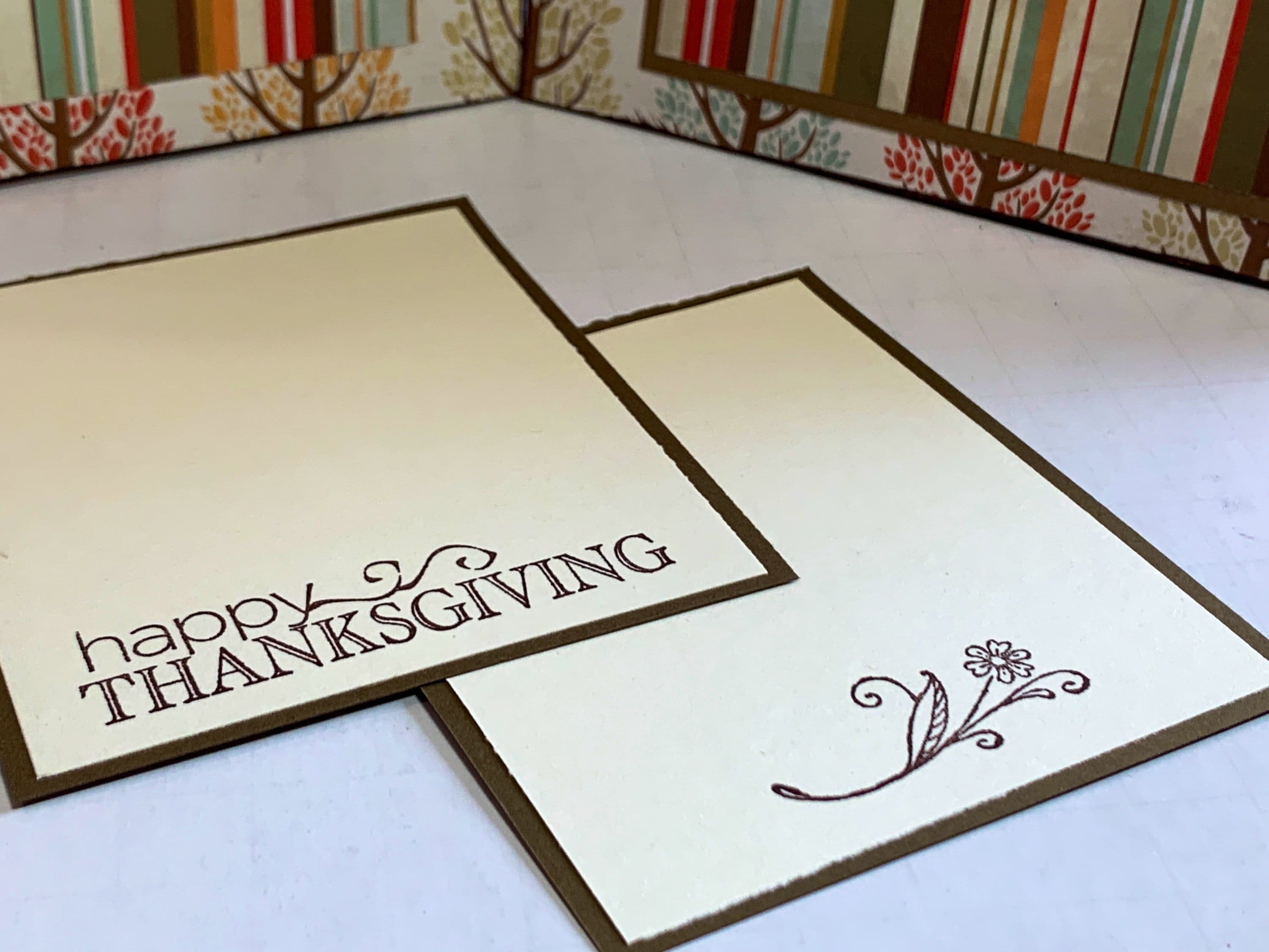 Thanksgiving Scrapbook Premade Pages Chipboard Book- 6 X 6 Scrapbook ...