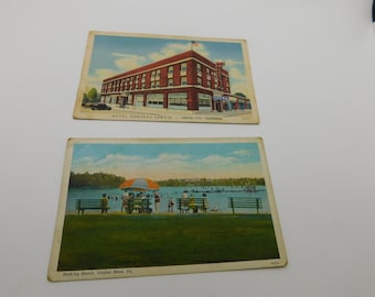 Set di cartoline vintage