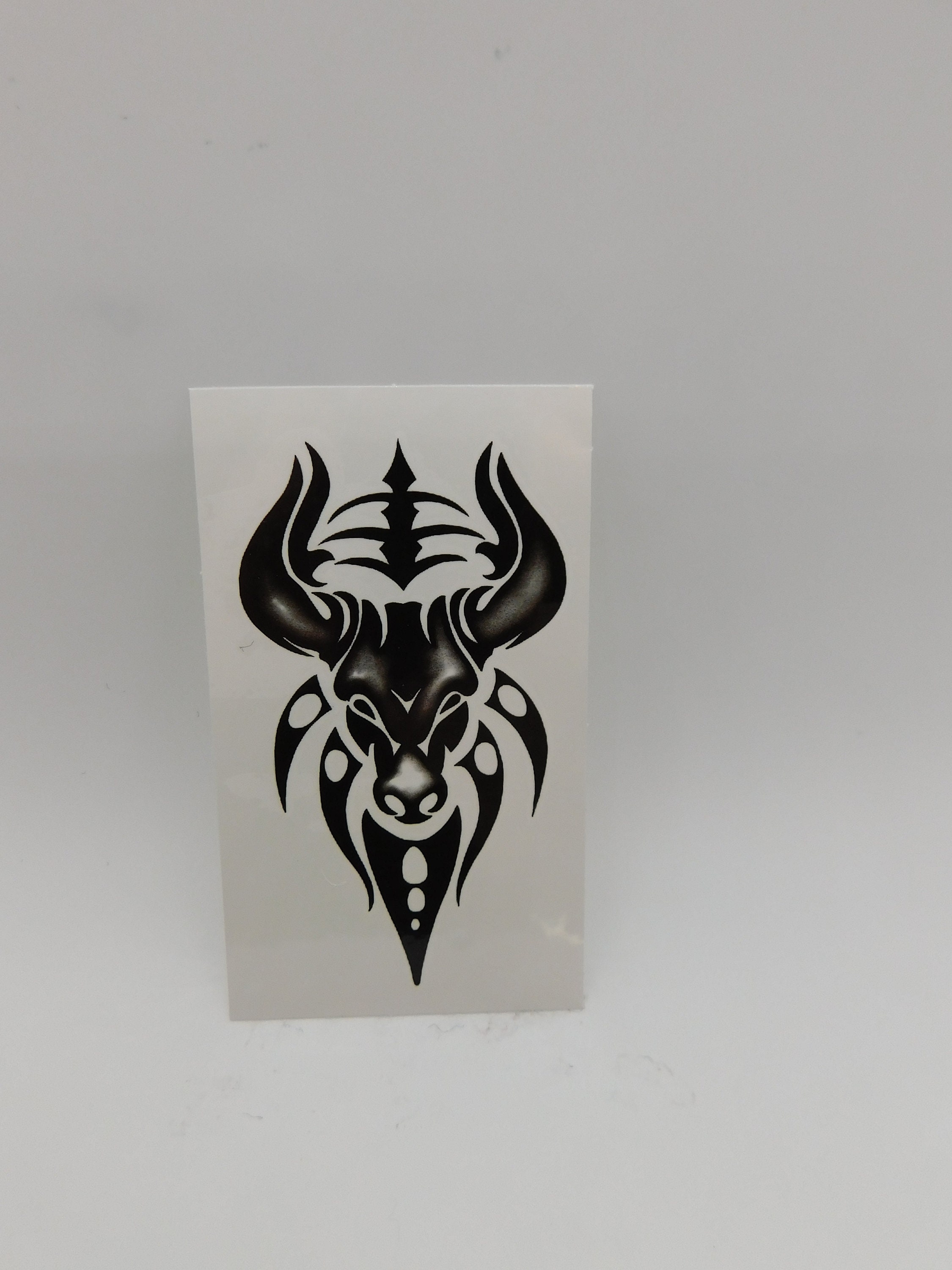 The Bull Temporary Tattoodancingtattoo on