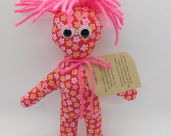 Pink Flowers Dammit Doll on Etsy,Give Some Laughs,Gag Gift,Doll For All Occasions, Stress Relief Damn It Doll,Funny Gift,Christmas Gift