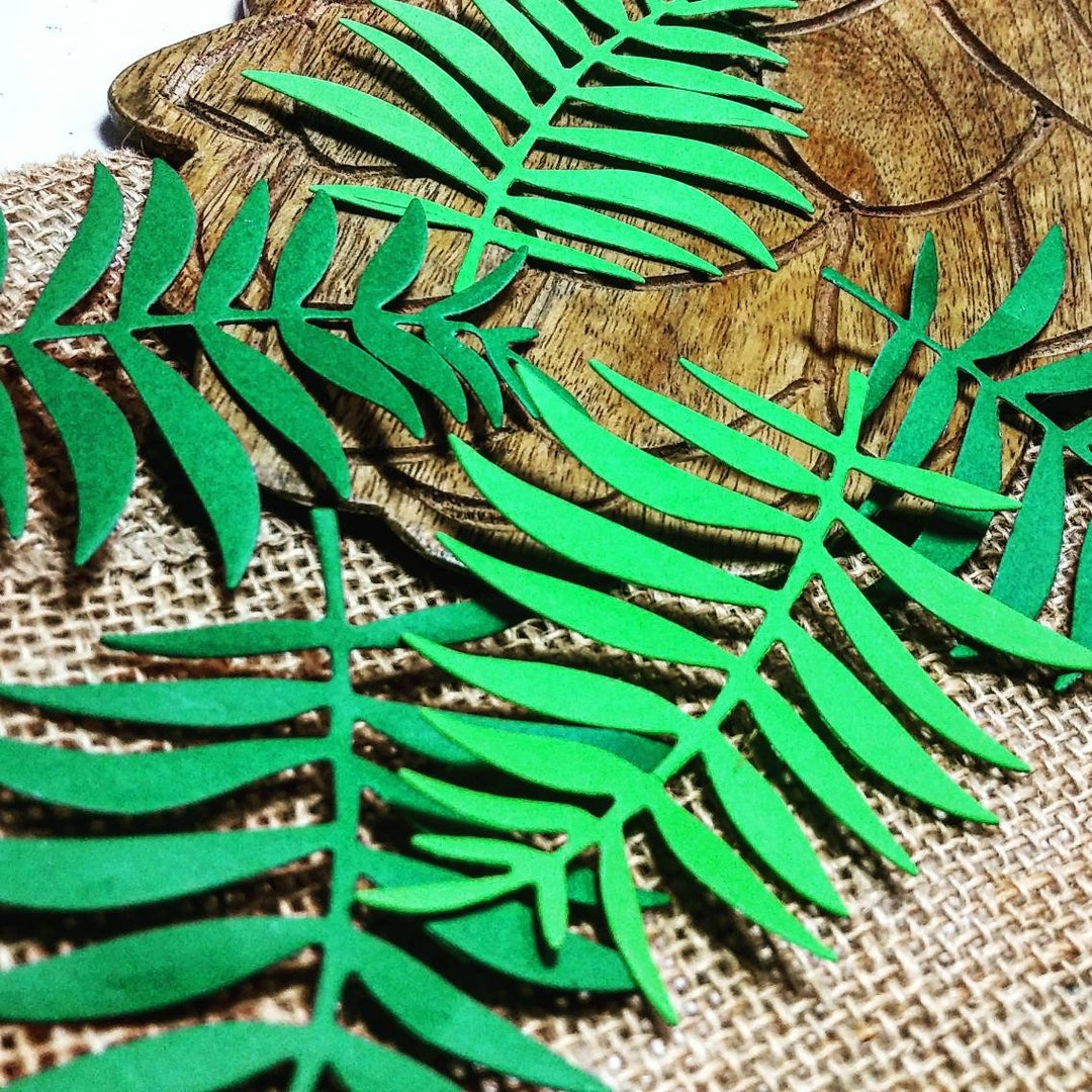 20 Fern Confetti Fern Party Decorations Wedding Birthday - Etsy